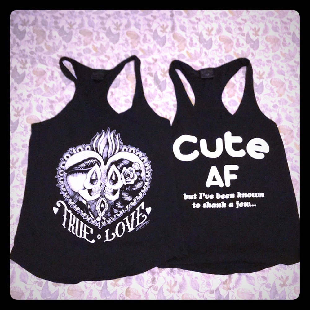 Cartel Ink Tank Tops NWOT